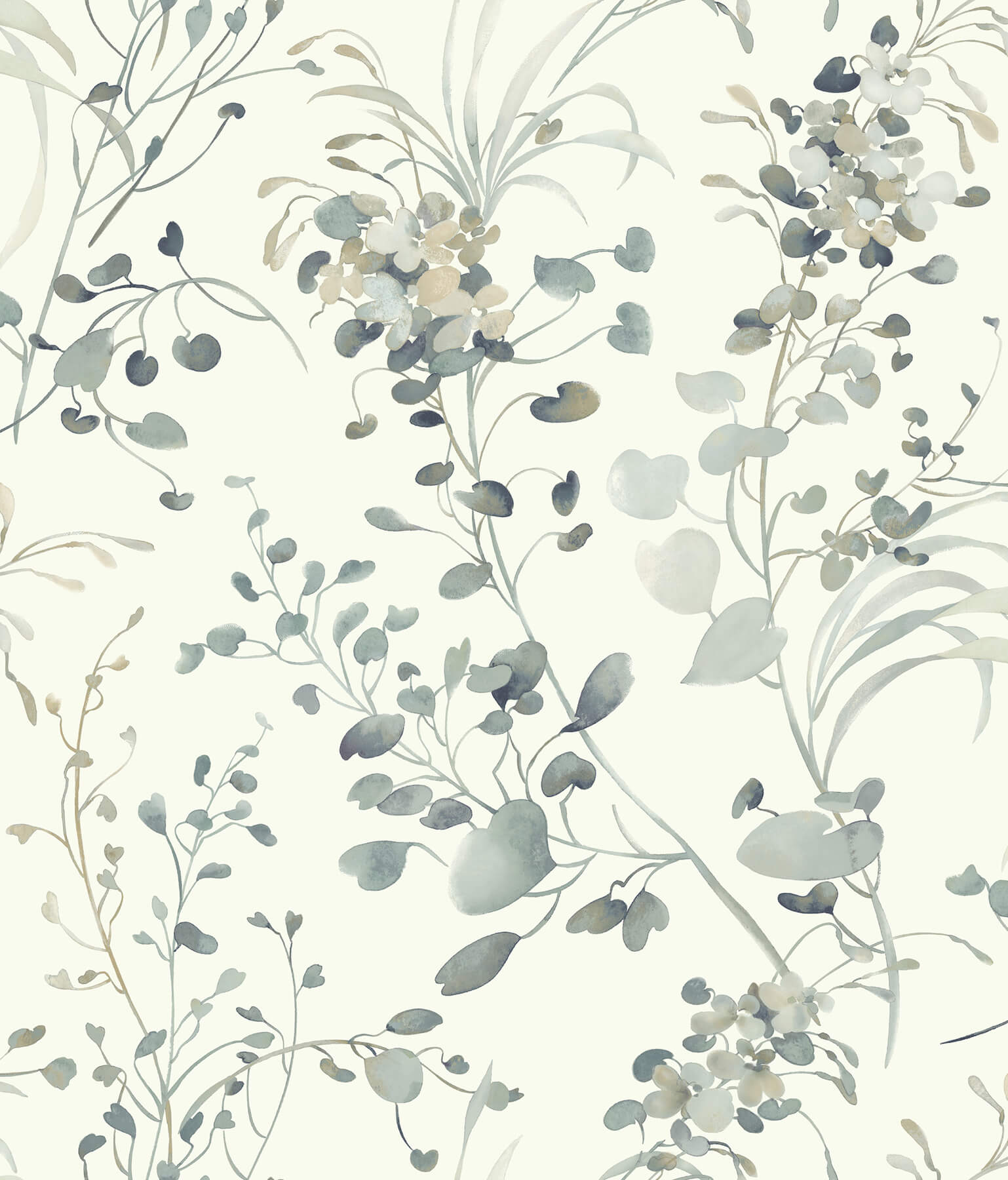 spring-whispers-moss-wallpaper-york-wallcoverings-df3344 - York Wallcoverings Wallpaper