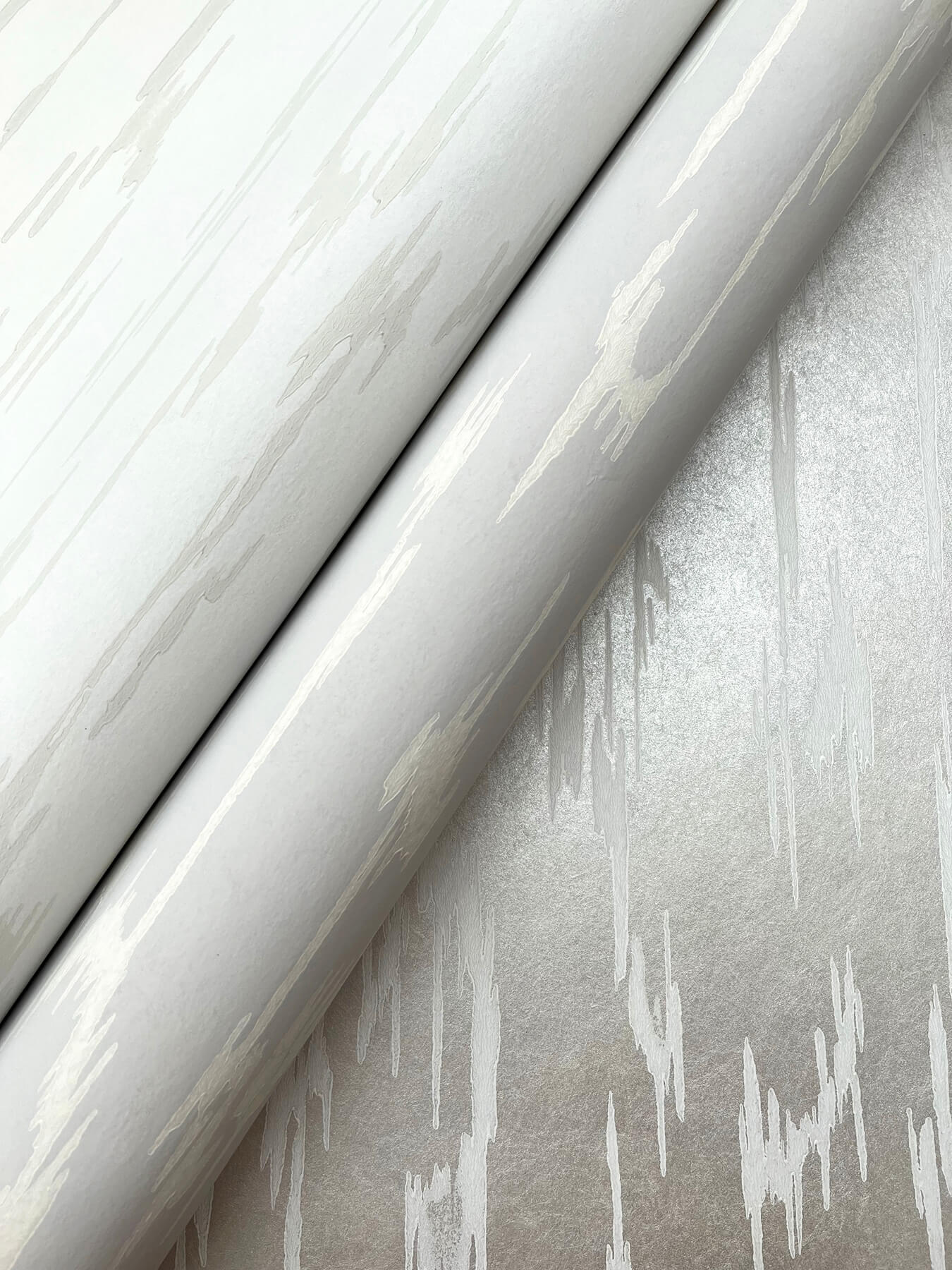 Flowing Light Grey Wallpaper - York Wallcoverings - DF3361 - York Wallcoverings Wallpaper