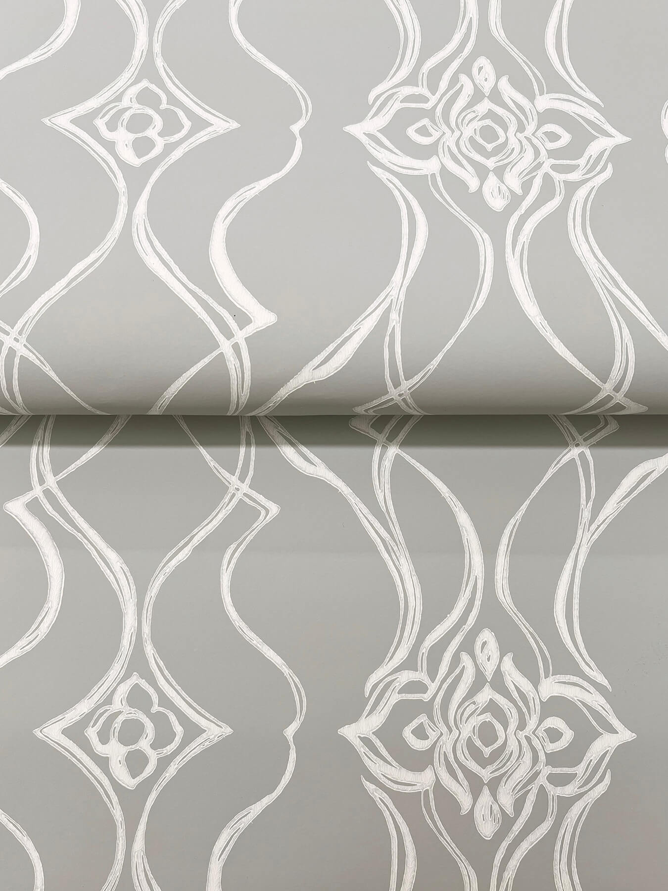 pirouette-grey-wallpaper-york-wallcoverings-df3374 - York Wallcoverings Wallpaper