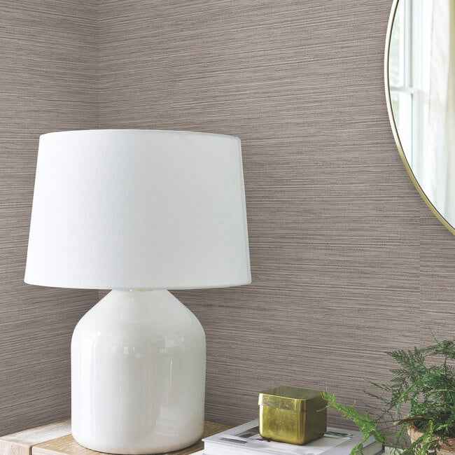 Trieste Taupe York High Performance Textile Wallcovering - York Wallcoverings - 221-06 - York Wallcoverings Wallpaper