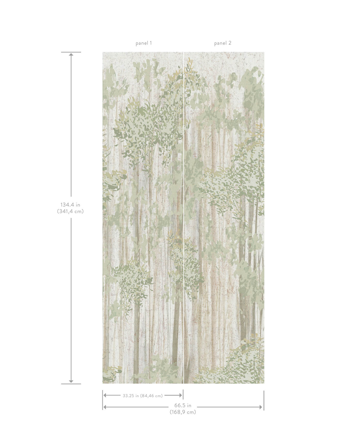 aspen-grove-forest-mural-york-wallcoverings-gn2606m - York Wallcoverings Wallpaper