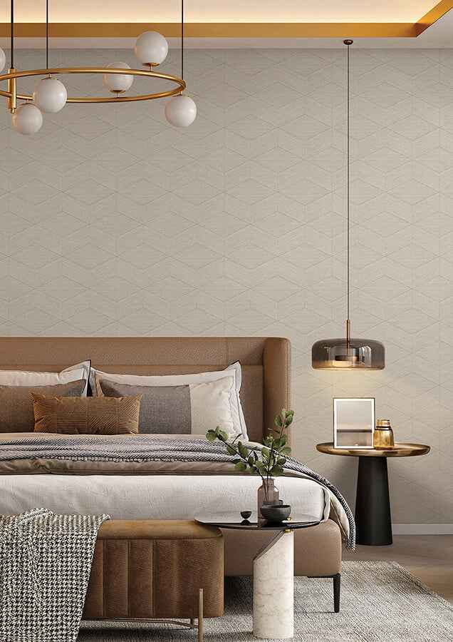 Huntsman Sand Wallpaper - York Wallcoverings - SI25835