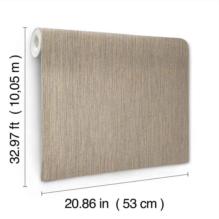 Washed Ramie Oyster Wallpaper - York Wallcoverings - SI25851 - York Wallcoverings Wallpaper