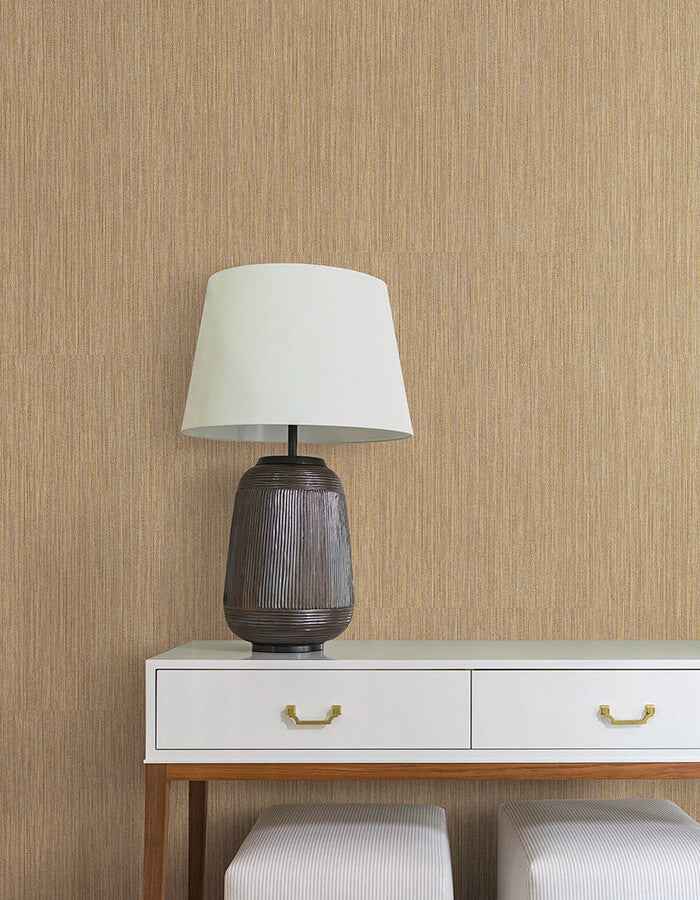 Washed Ramie Canyon Wallpaper - York Wallcoverings - SI25855