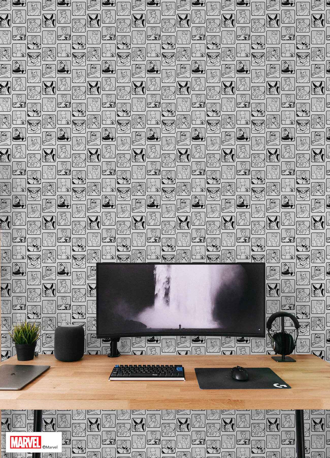 X-MEN '97 Comic Cast Peel and Stick Wa - York Wallcoverings - RMWS1319 - York Wallcoverings Wallpaper