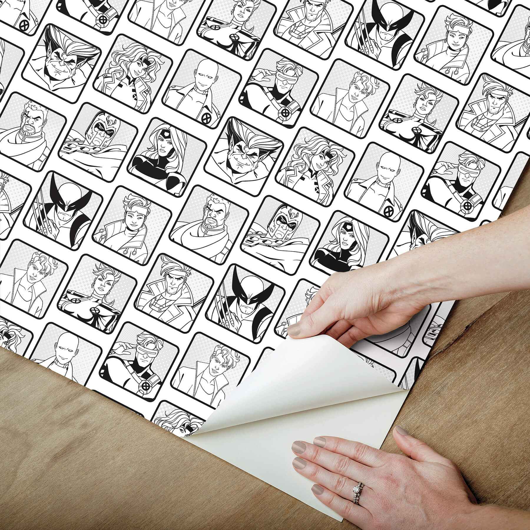 X-MEN '97 Comic Cast Peel and Stick Wa - York Wallcoverings - RMWS1319 - York Wallcoverings Wallpaper