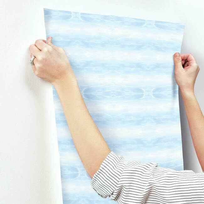 Disney the Little Mermaid Swim Blue Wallpaper - York Wallcoverings - DI0956 - York Wallcoverings Wallpaper