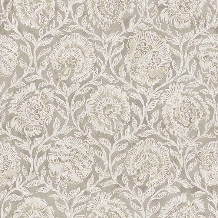 Aliviya Peppercorn Peel and Stick Wallpaper - York Wallcoverings - NNS6508