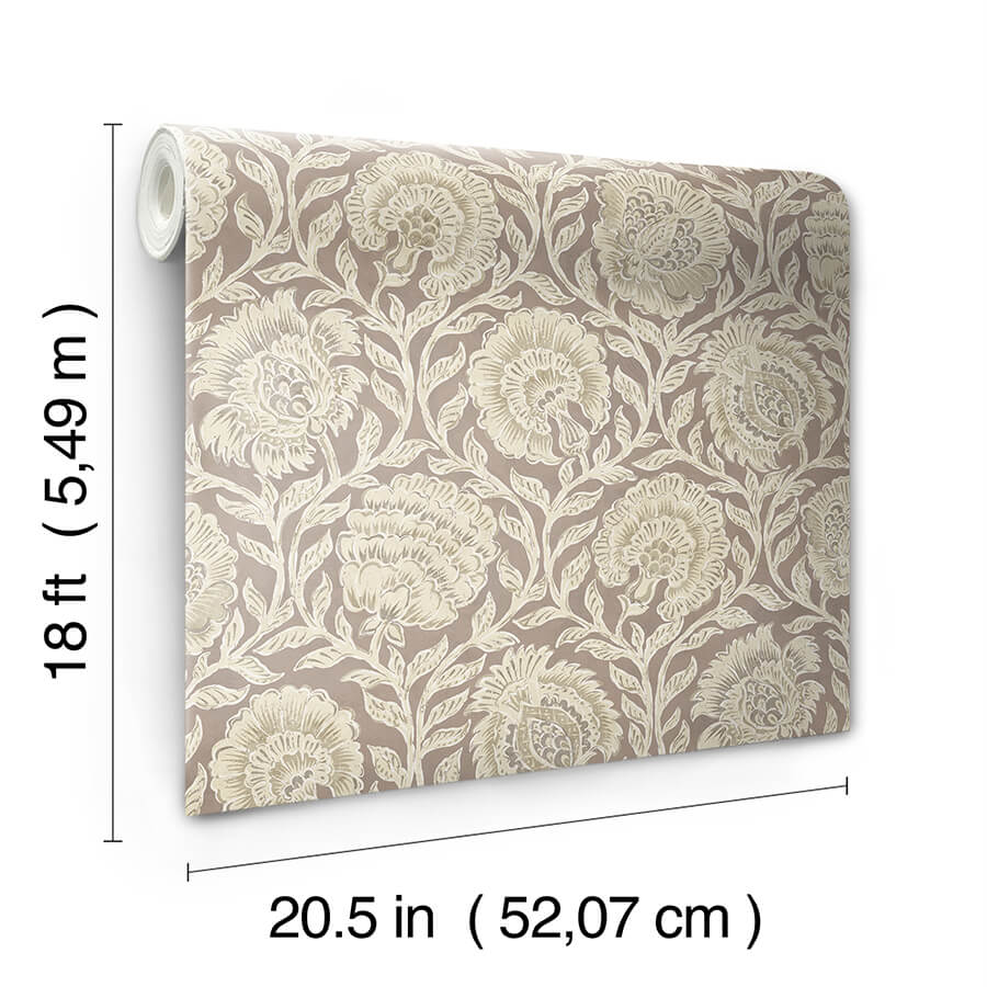 aliviya-cha-peel-and-stick-wallpaper-york-wallcoverings-nns6509 - York Wallcoverings Wallpaper