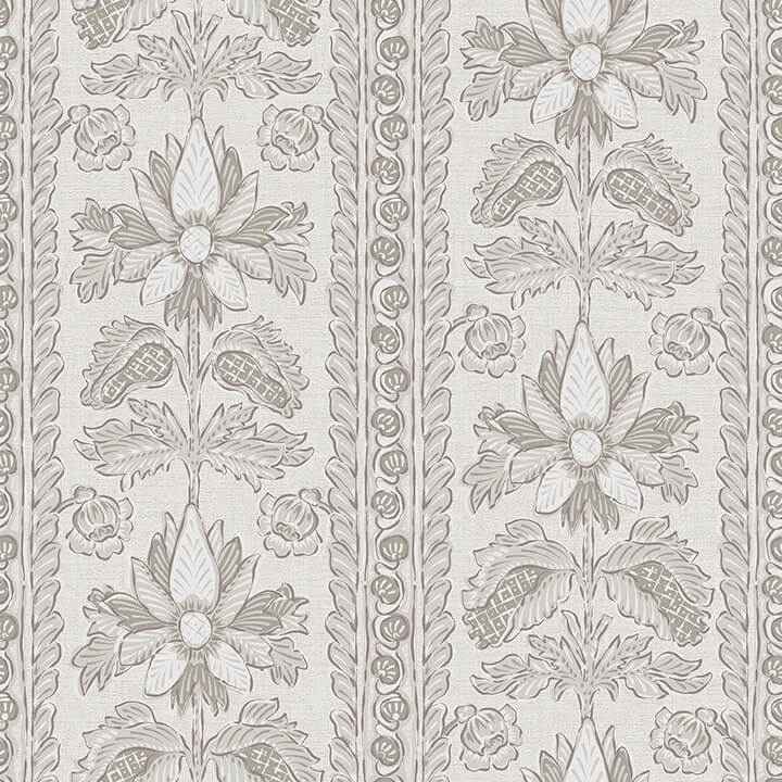 Zareen Caviar Peel & Stick Wallpaper - York Wallcoverings - NNS6515