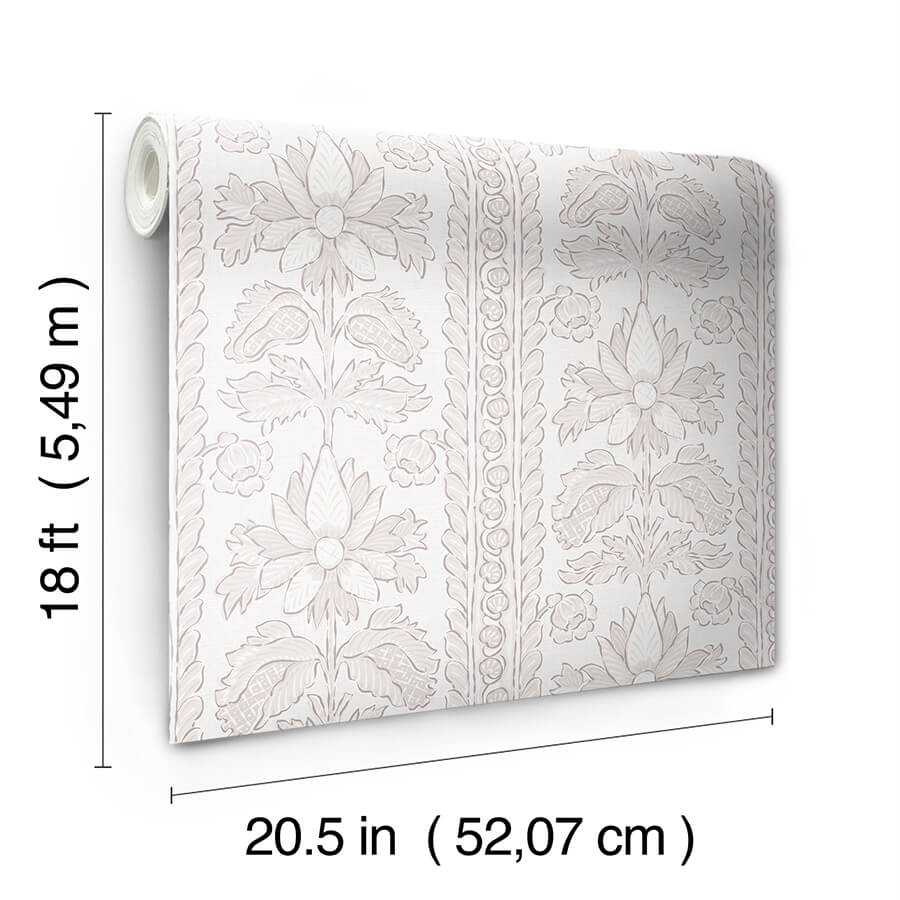 zareen-cashmere-peel-and-stick-wallpaper-york-wallcoverings-nns6516 - York Wallcoverings Wallpaper