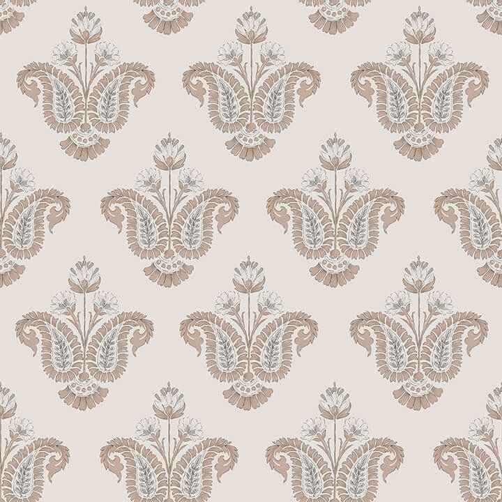 Fazia Terracotta Peel & Stick Wallpaper - York Wallcoverings - NNS6518