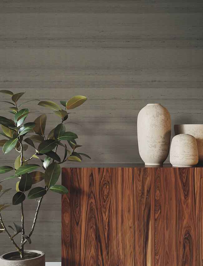 Silk Road Warm Silver Wallpaper - York Wallcoverings - GRL88127 - York Wallcoverings Wallpaper
