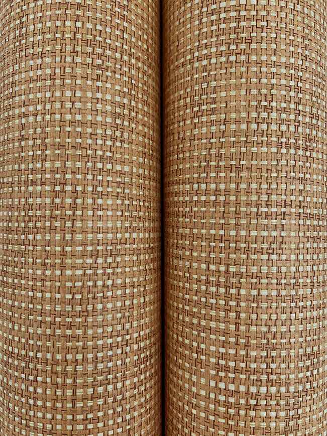 Check Paperweave Saddle Weave Wallpaper - York Wallcoverings - GRL88364 - York Wallcoverings Wallpaper