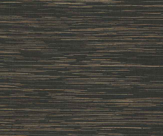 Multicolored Hemp Gunmetal Wallpaper - York Wallcoverings - GRL88379
