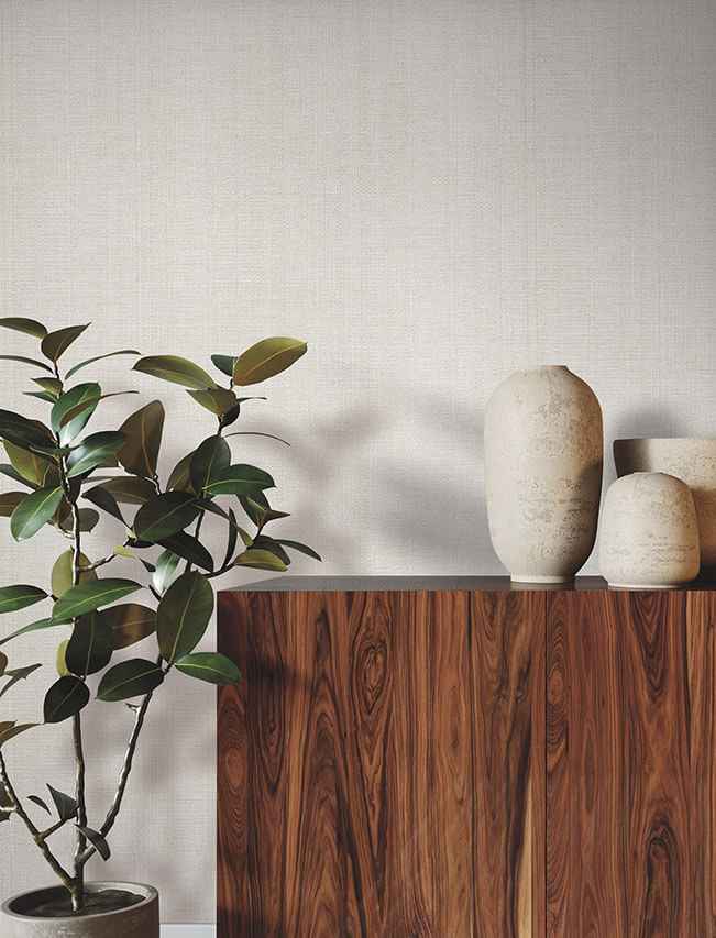 Airy Paperweave Silver Gray Wallpaper - York Wallcoverings - GRL88399 - York Wallcoverings Wallpaper
