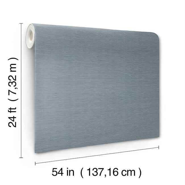 Linen Levels Ice Blue Wallpaper - York Wallcoverings - YGL7004 - York Wallcoverings Wallpaper