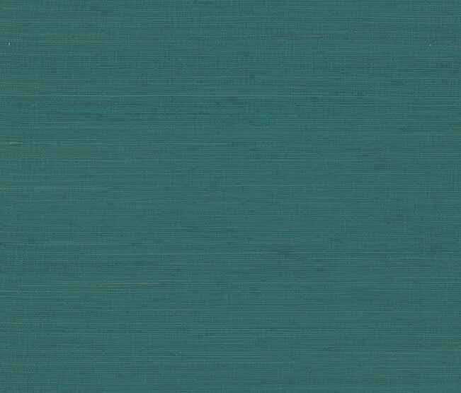 Painted Hemp Peacock Wallpaper - York Wallcoverings - YGL7033