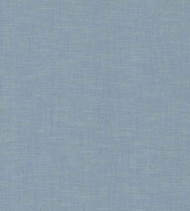 Combed Linen Cornflower Blue Wallpaper - York Wallcoverings - YGL7060 - York Wallcoverings Wallpaper