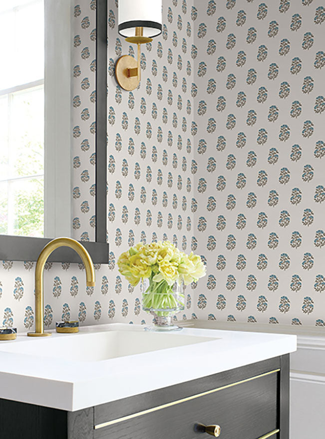 sylvie-teal-floral-wallpaper-york-wallcoverings-vp1383