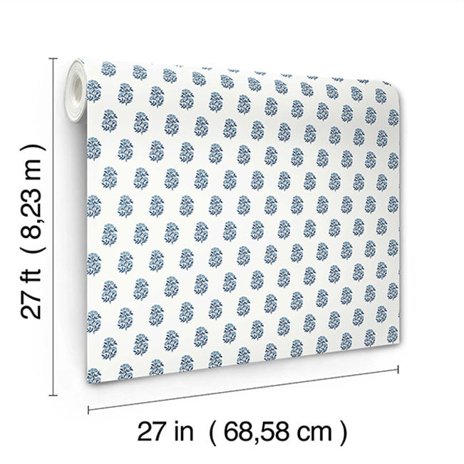 sylvie-blue-floral-wallpaper-york-wallcoverings-vp1384