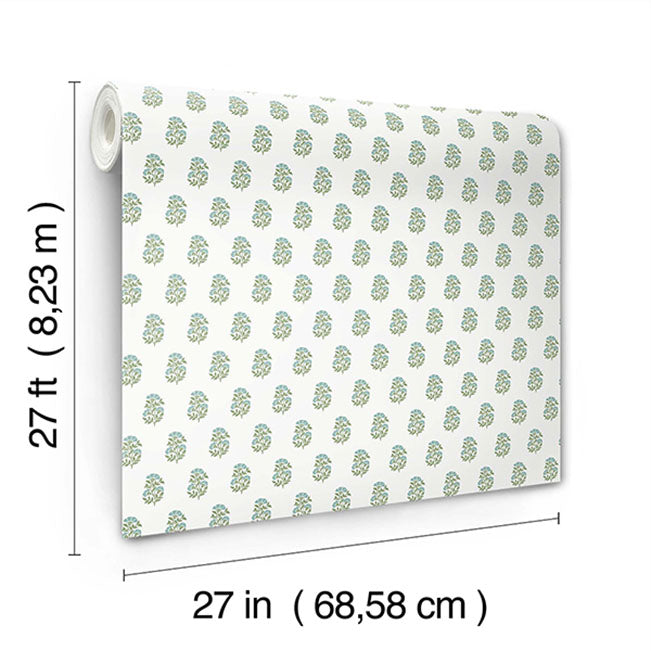 sylvie-green-floral-wallpaper-york-wallcoverings-vp1385