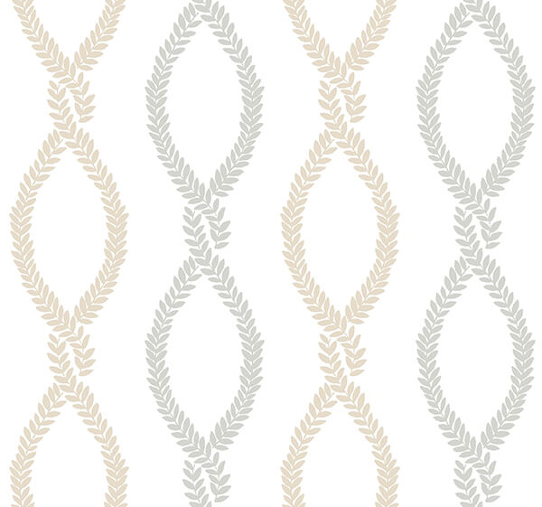 laureate-neutral-vine-trellis-wallpaper-york-wallcoverings-vp1322 - York Wallcoverings Wallpaper
