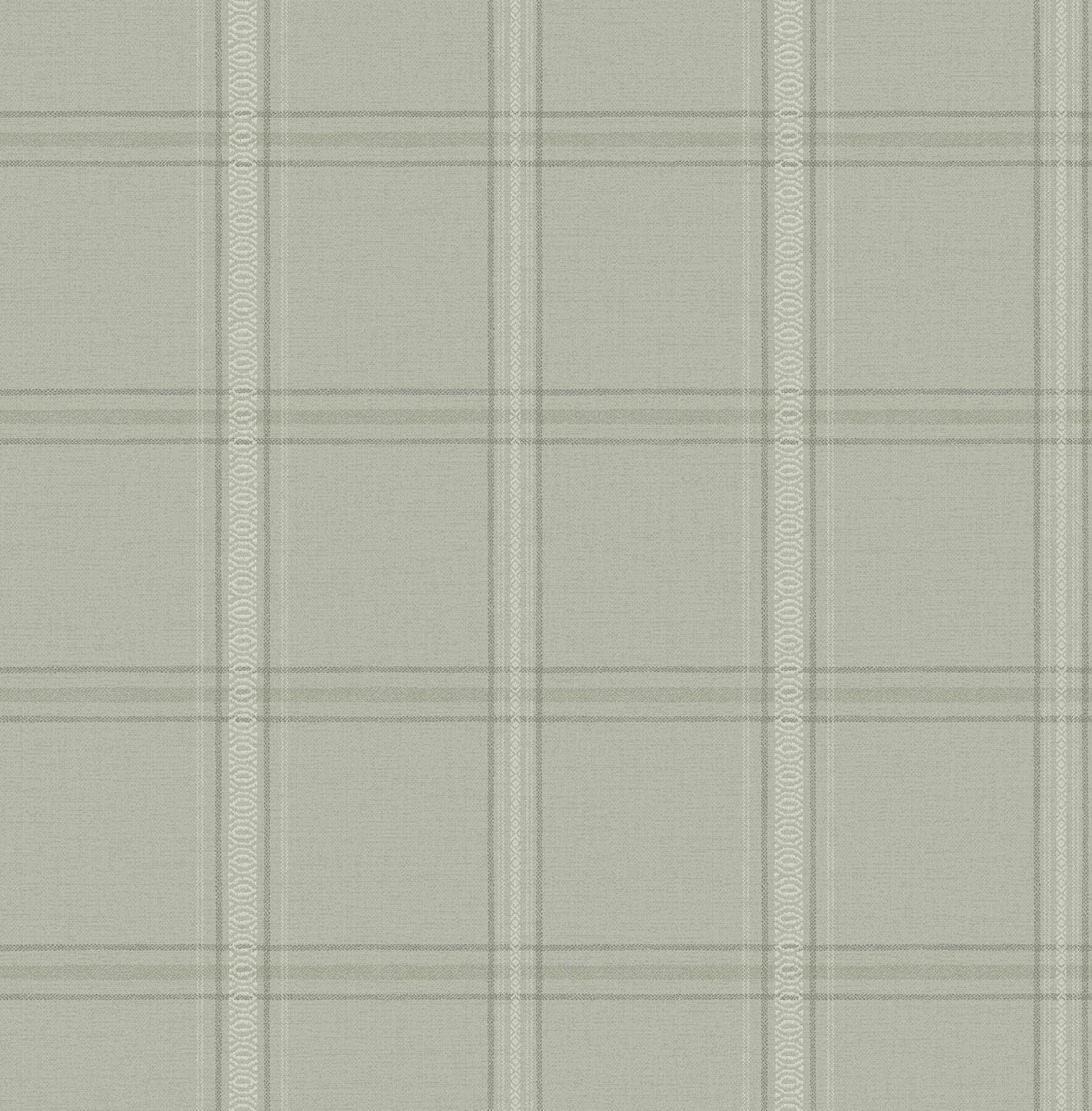 auberge-sage-plaid-wallpaper-york-wallcoverings-4169-27609 - York Wallcoverings Wallpaper