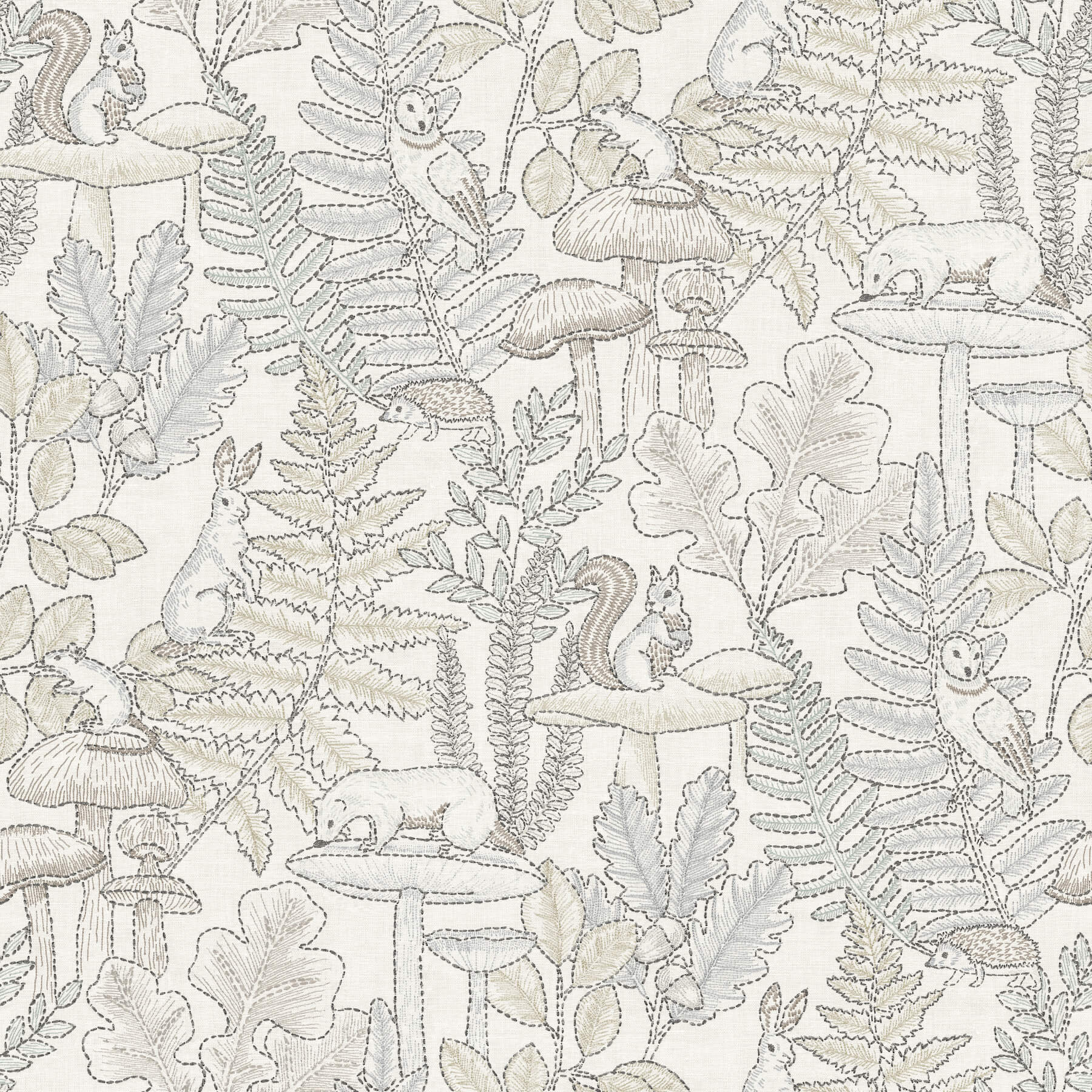 holt-neutral-woodland-wallpaper-york-wallcoverings-4169-83103 - York Wallcoverings Wallpaper