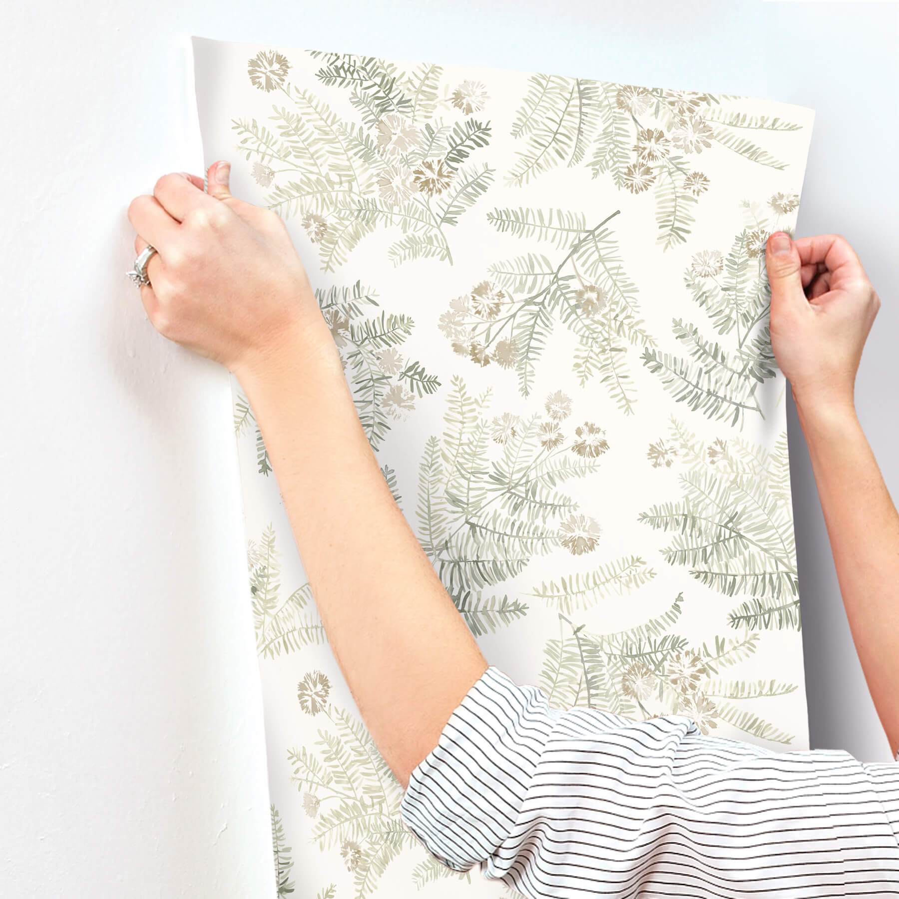 frith-green-botanical-wallpaper-york-wallcoverings-4169-83105 - York Wallcoverings Wallpaper