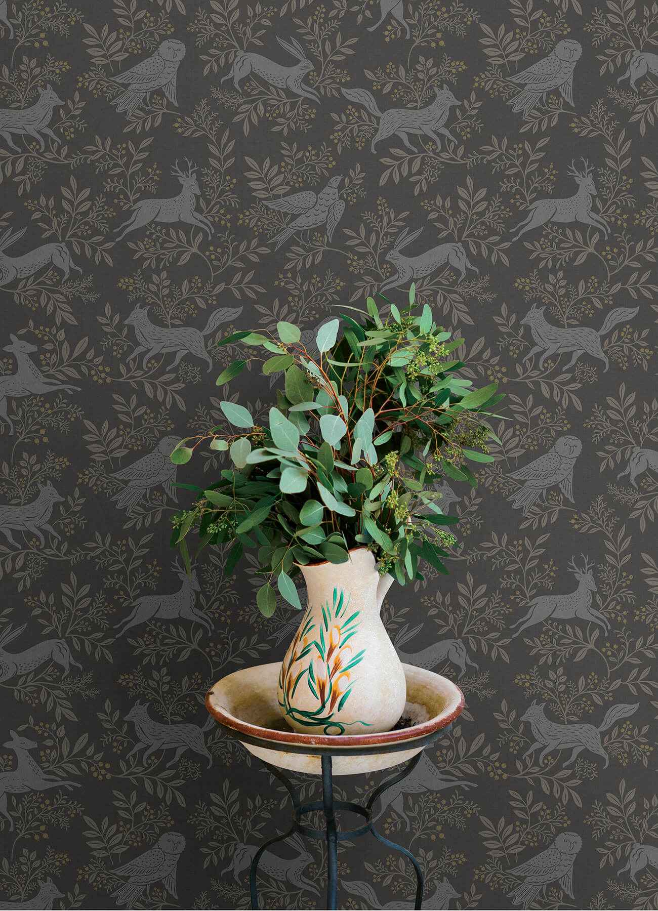 Revelry Black Forest Frolic Wallpaper - York Wallcoverings - 4169-83114 - York Wallcoverings Wallpaper