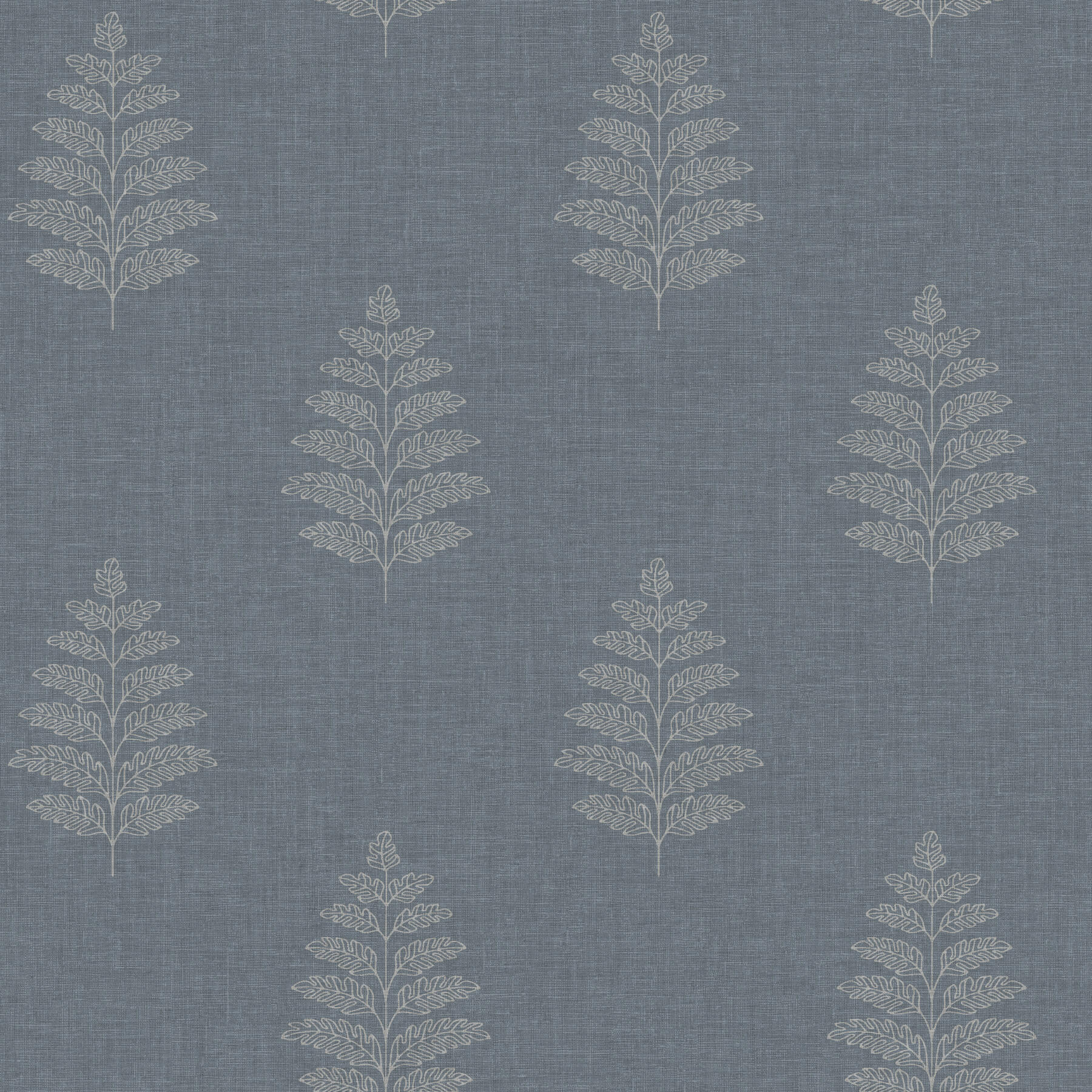 frond-denim-leaf-wallpaper-york-wallcoverings-4169-83127 - York Wallcoverings Wallpaper