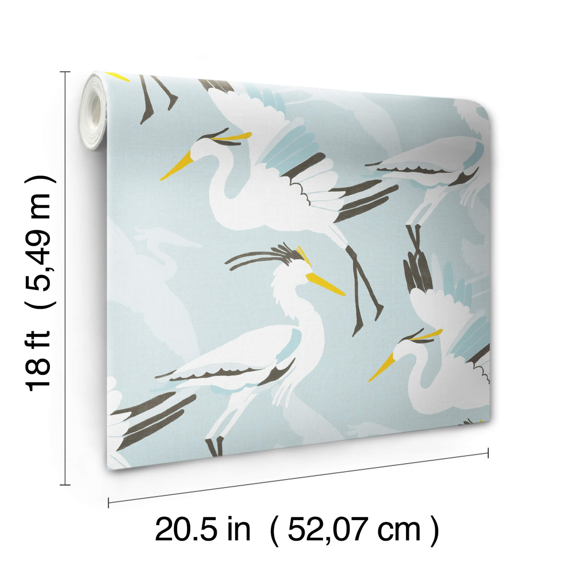 coastal-wings-blue-peel-and-stick-wallpaper-york-wallcoverings-nus6501 - York Wallcoverings Wallpaper