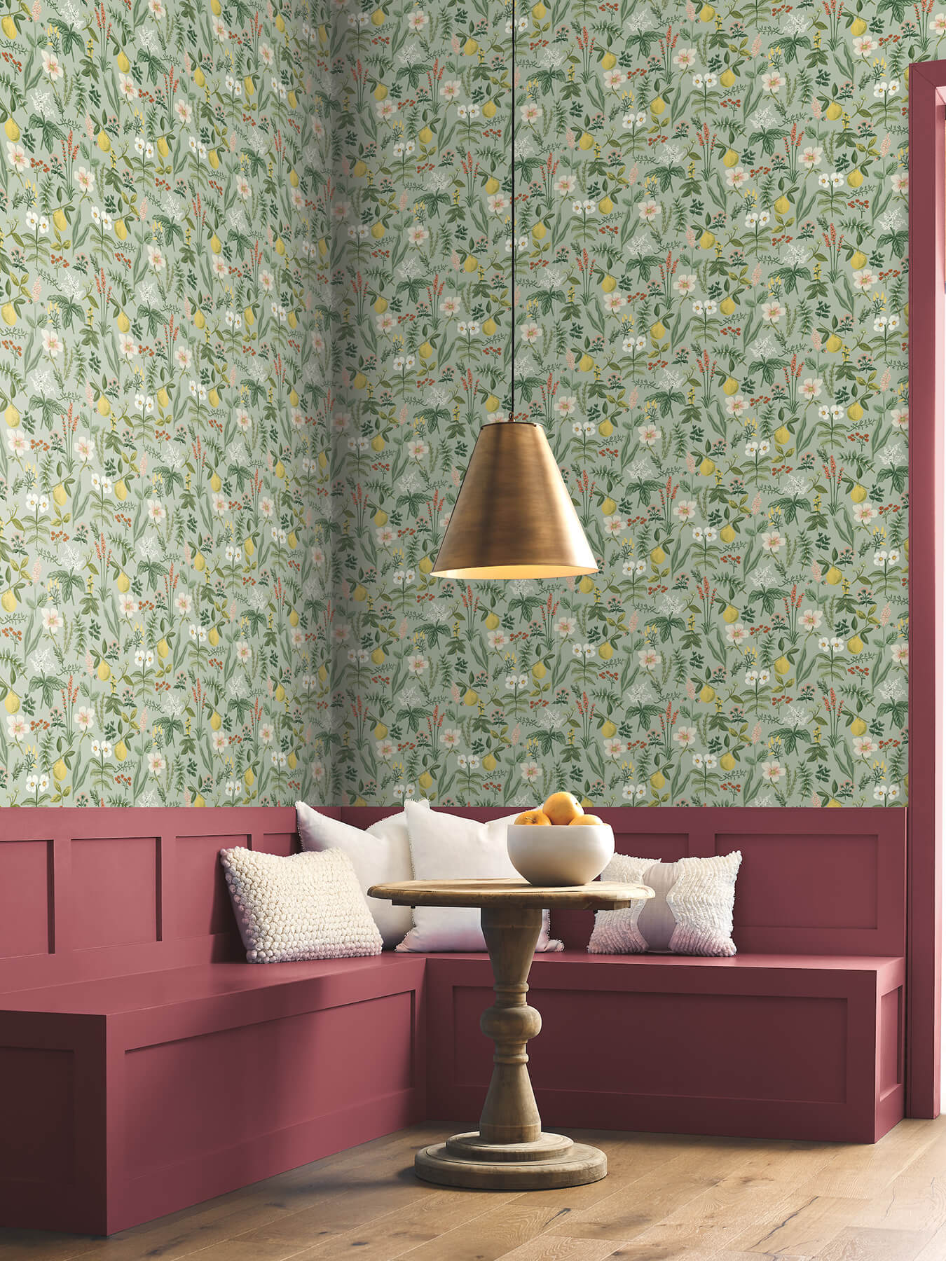 herb-garden-sage-botanical-premium-peel-stick-wallpaper-york-wallcoverings-psw1675rl - York Wallcoverings Wallpaper
