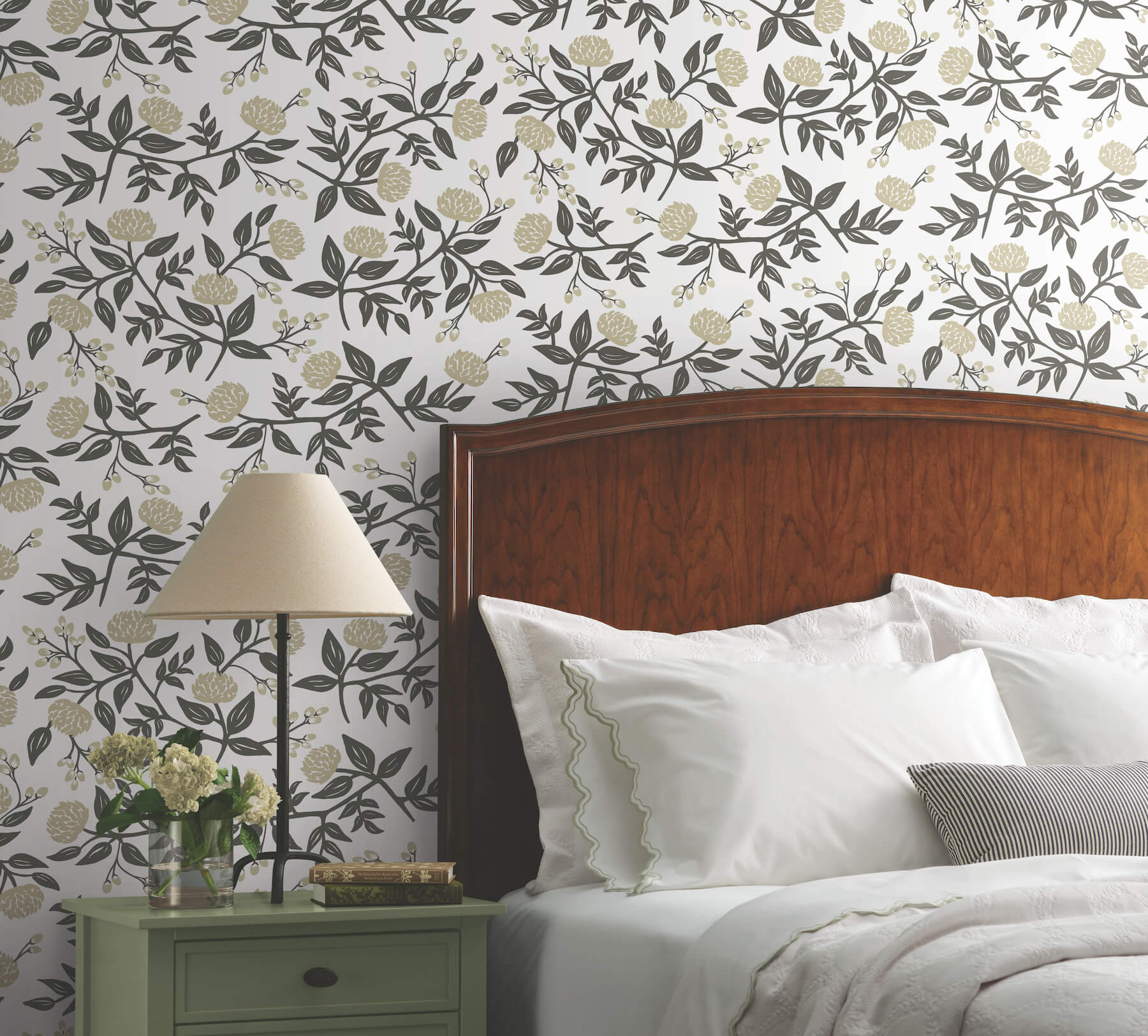 peonies-gold-floral-premium-peel-stick-wallpaper-york-wallcoverings-psw1686rl - York Wallcoverings Wallpaper