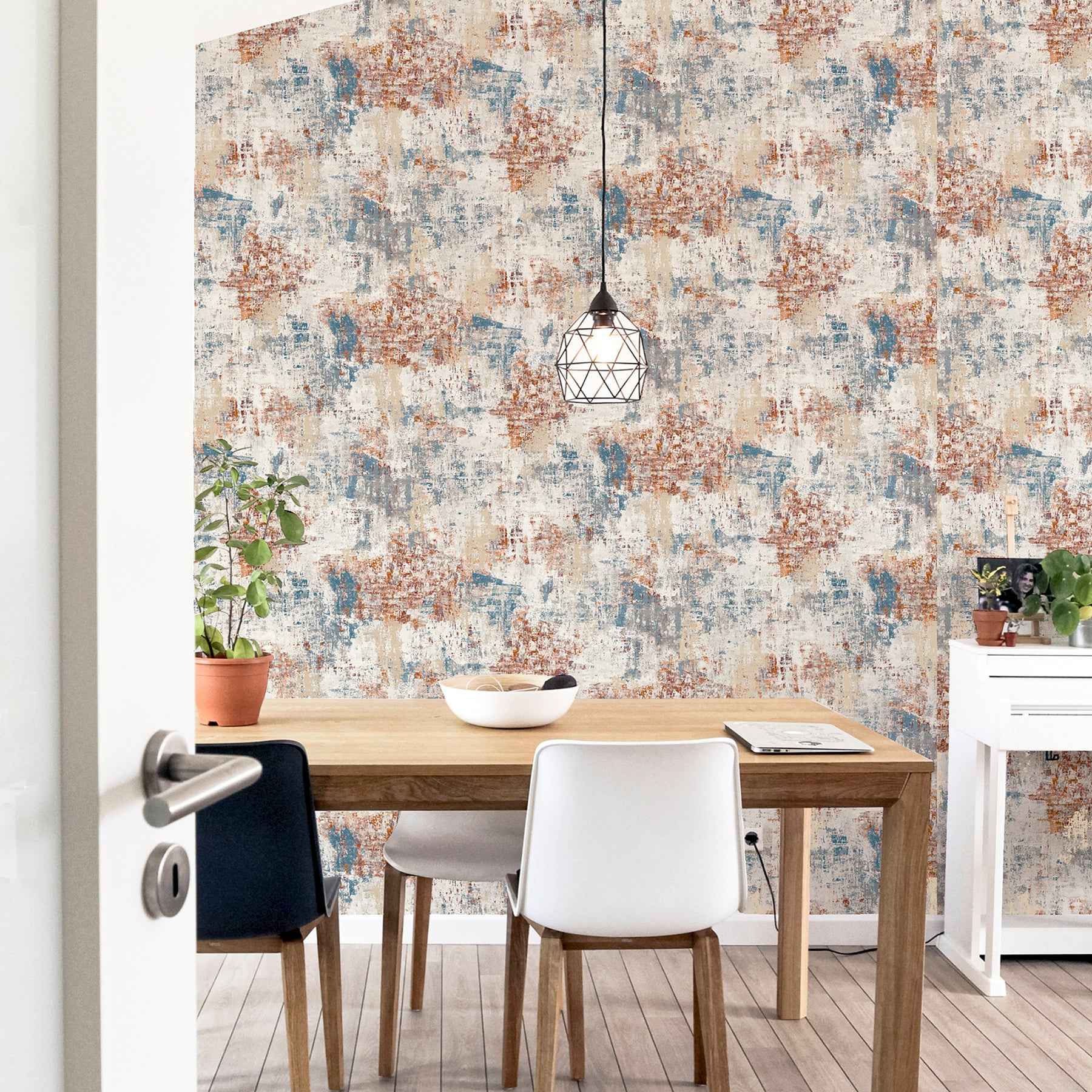 Sergio Rust Abstract Texture Wallpaper - York Wallcoverings - AH297406 - York Wallcoverings Wallpaper