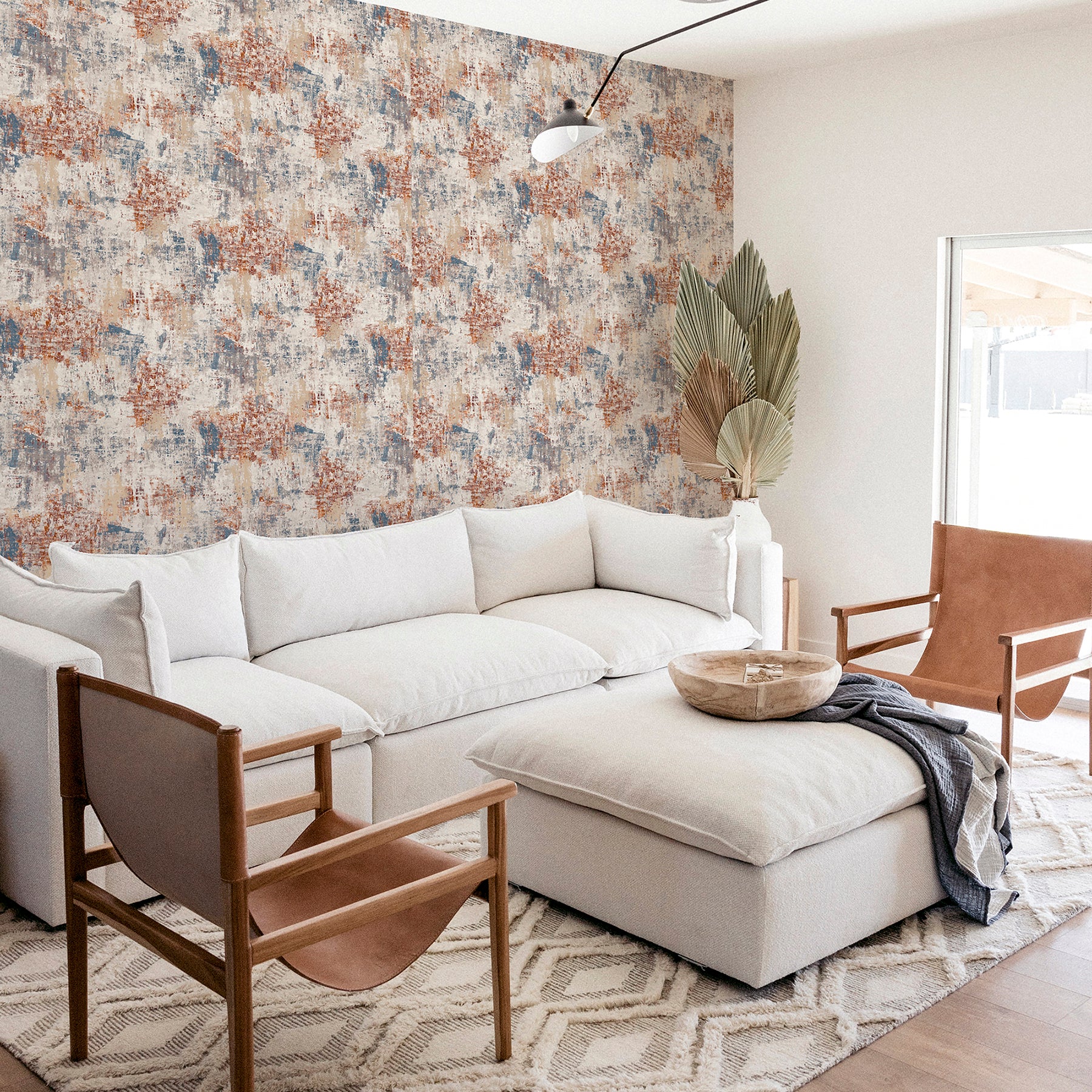 sergio-rust-abstract-texture-wallpaper-york-wallcoverings-ah297406 - York Wallcoverings Papel pintado