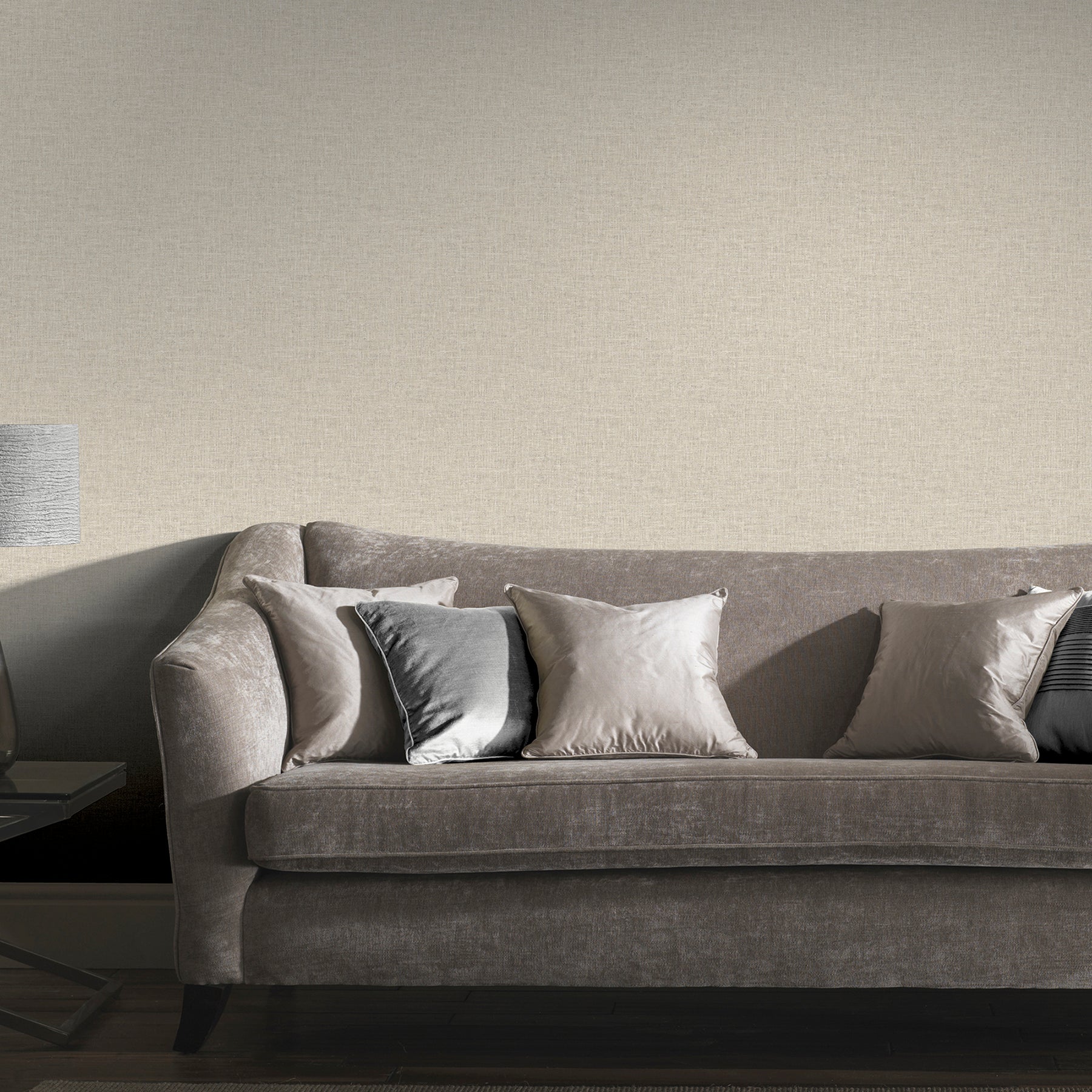 paulette-neutral-linen-texture-wallpaper-york-wallcoverings-ah901704 - York Wallcoverings Papel pintado