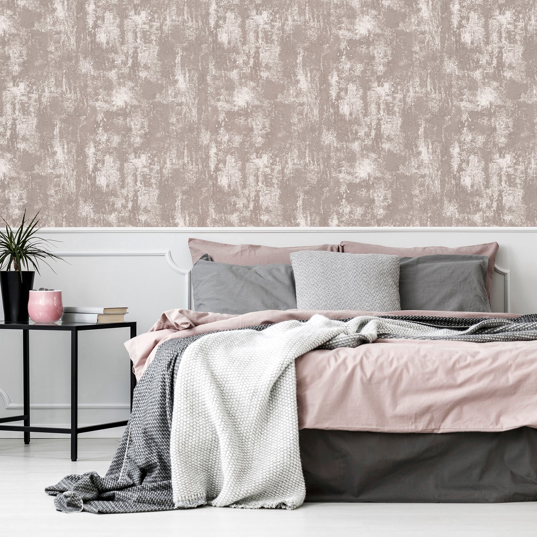 lloyd-blush-stone-texture-wallpaper-york-wallcoverings-ah902107 - York Wallcoverings Wallpaper