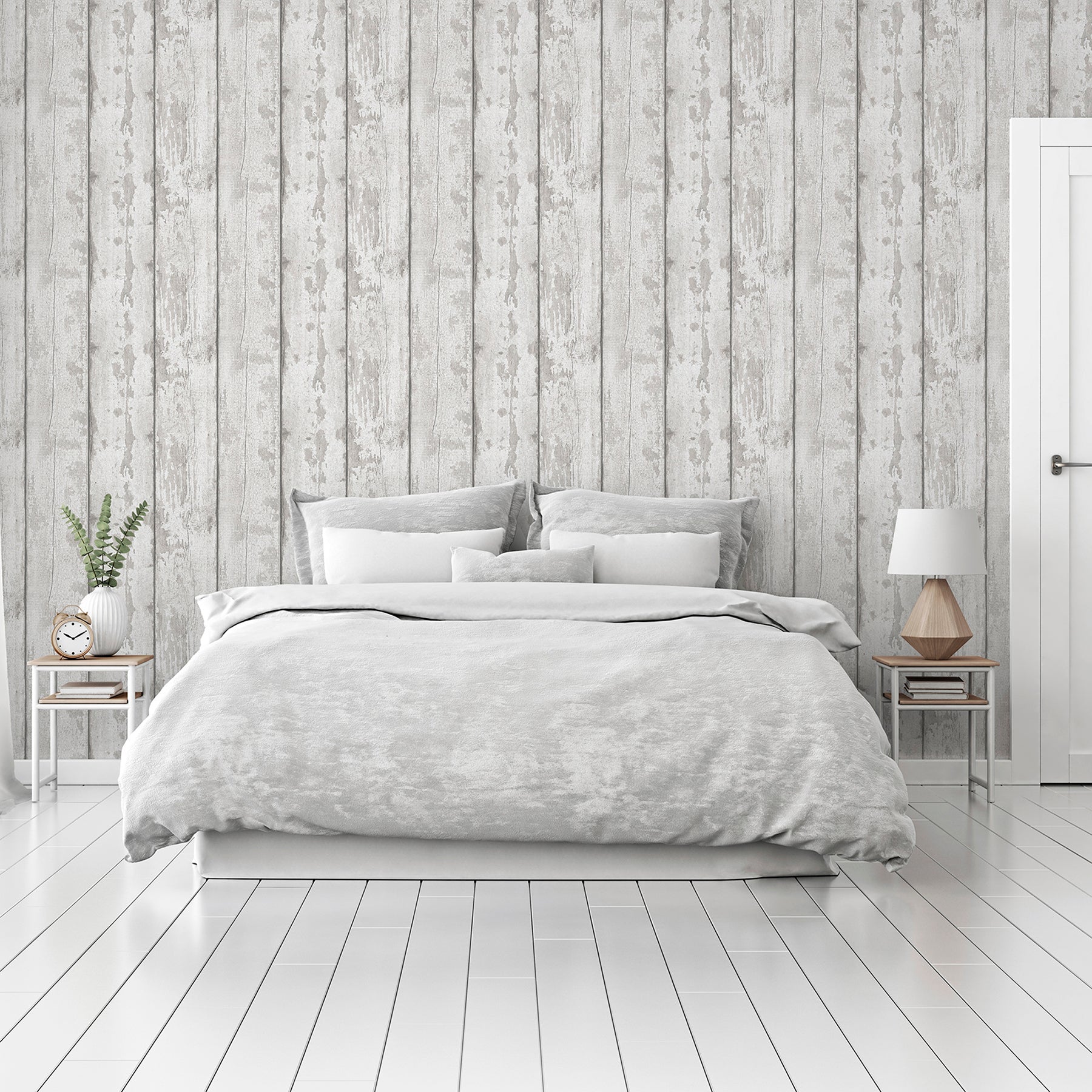 ambrose-grey-wood-plank-wallpaper-york-wallcoverings-ah908501 - York Wallcoverings Wallpaper