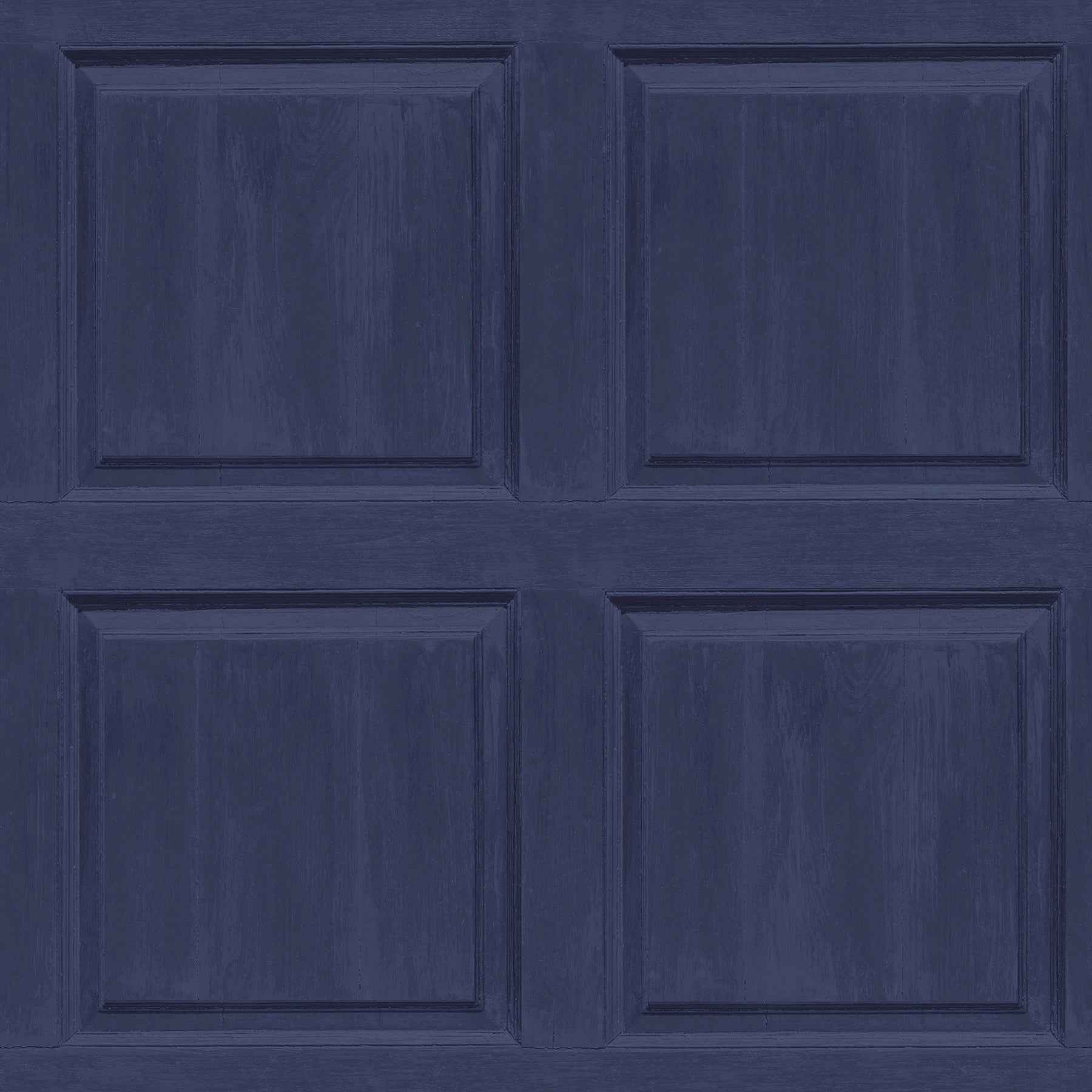 Bellamy Navy Wooden Panel Wallpaper - York Wallcoverings - AH909601 - York Wallcoverings Wallpaper