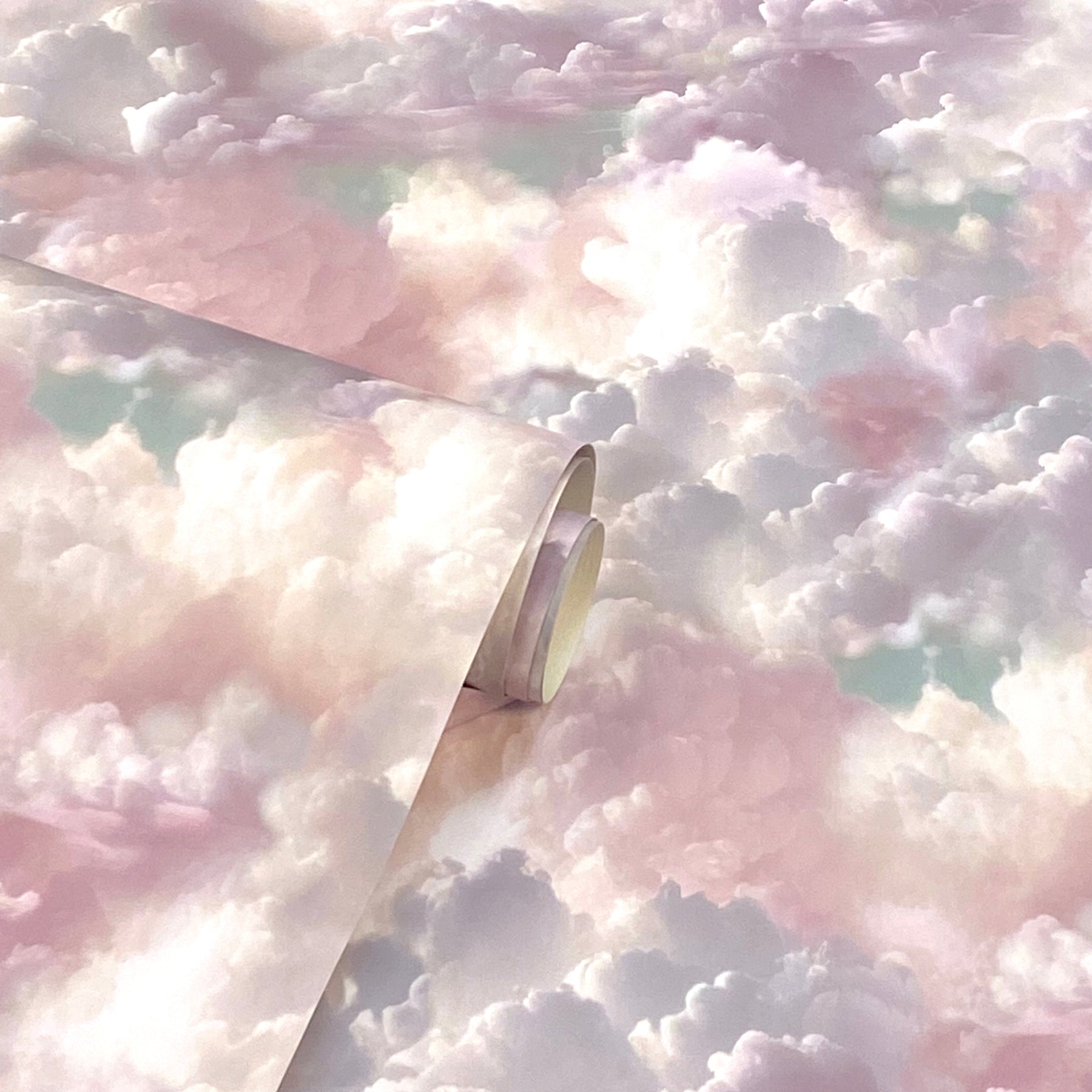 merryweather-violet-cloudy-skies-wallpaper-york-wallcoverings-ah924508 - York Wallcoverings Wallpaper