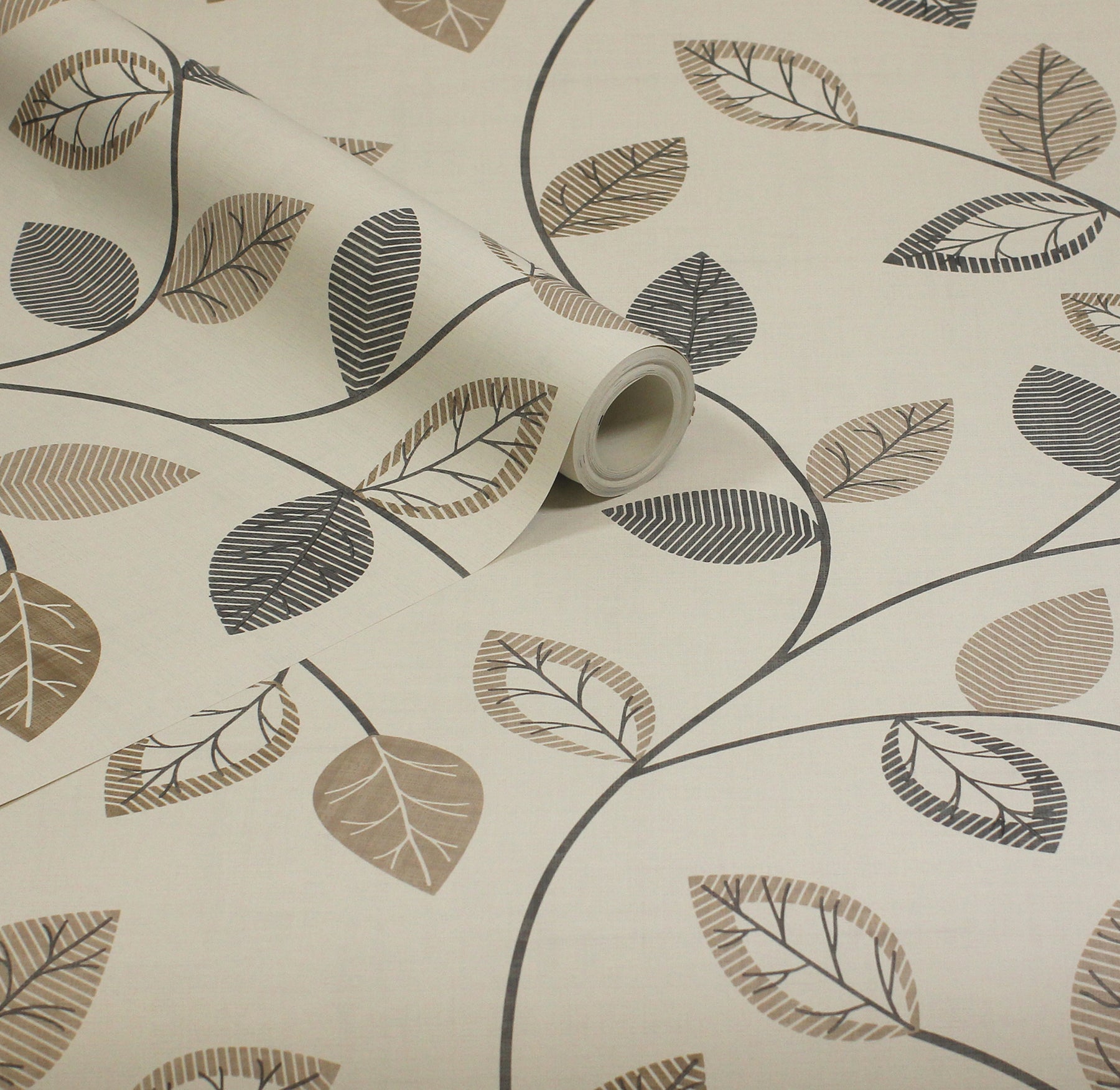 sylvie-neutral-leaf-trail-wallpaper-york-wallcoverings-ah925405 - York Wallcoverings Wallpaper