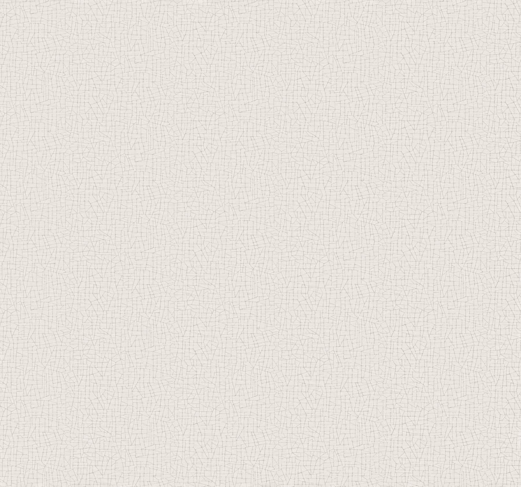 Cary White Petite Maze Wallpaper - York Wallcoverings - 4207-5410