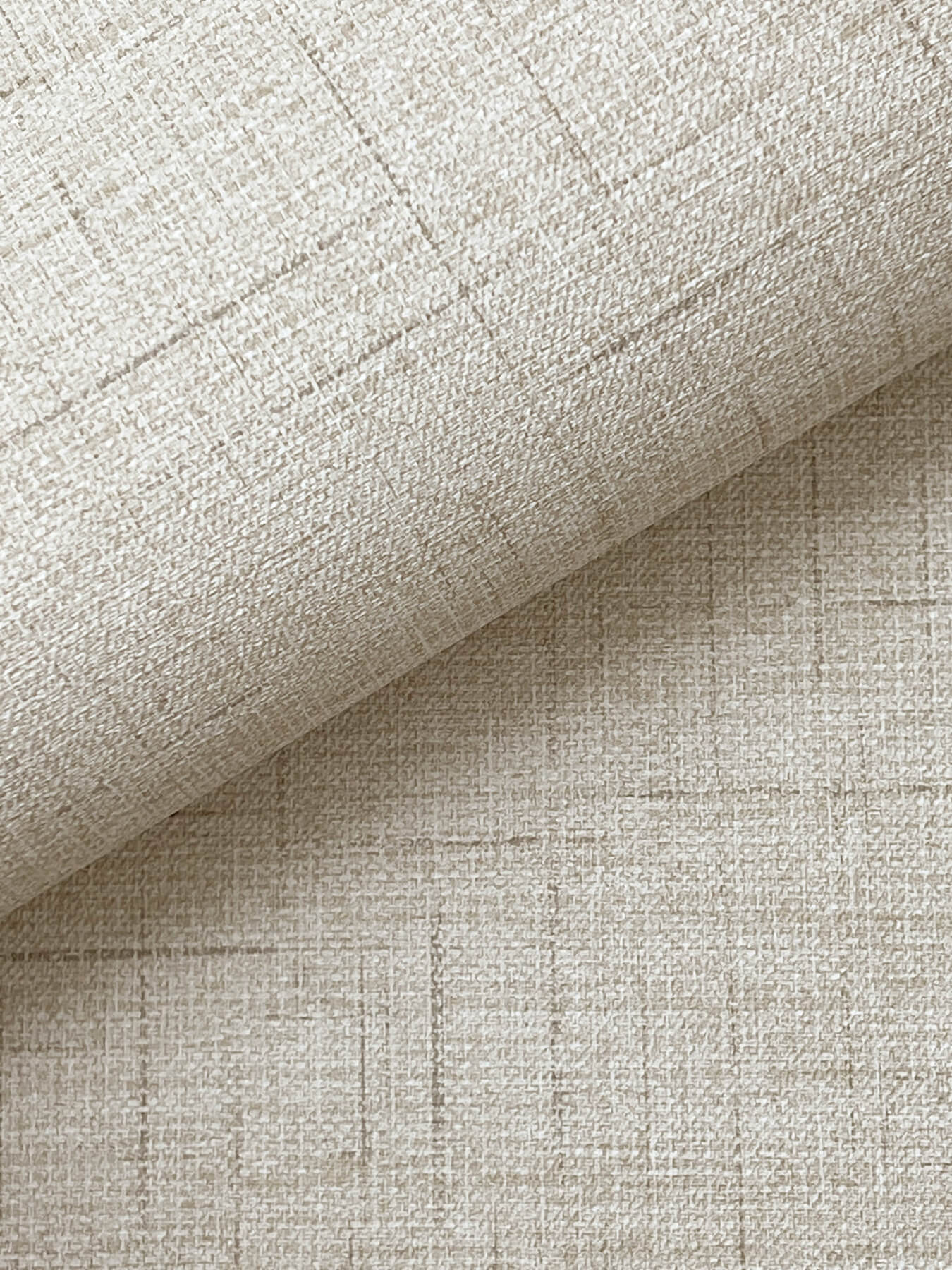 leon-beige-faux-fabric-wallpaper-york-wallcoverings-4207-5419 - York Wallcoverings Papel pintado