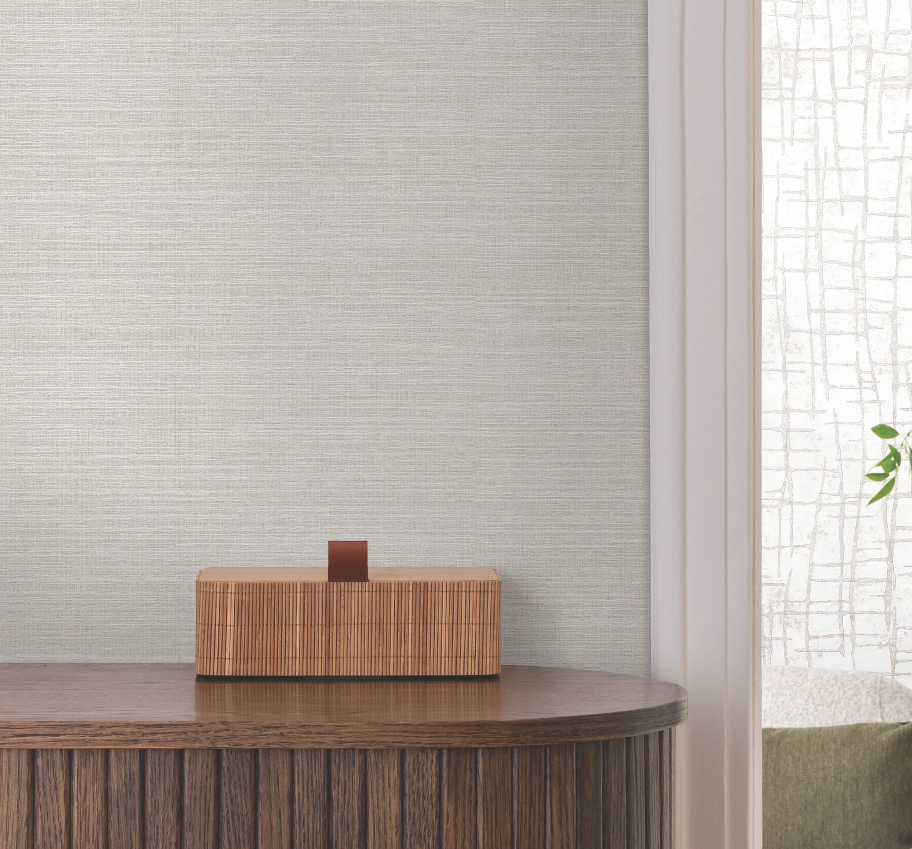 rhett-neutral-striated-wallpaper-york-wallcoverings-4207-5426 - York Wallcoverings Papel pintado