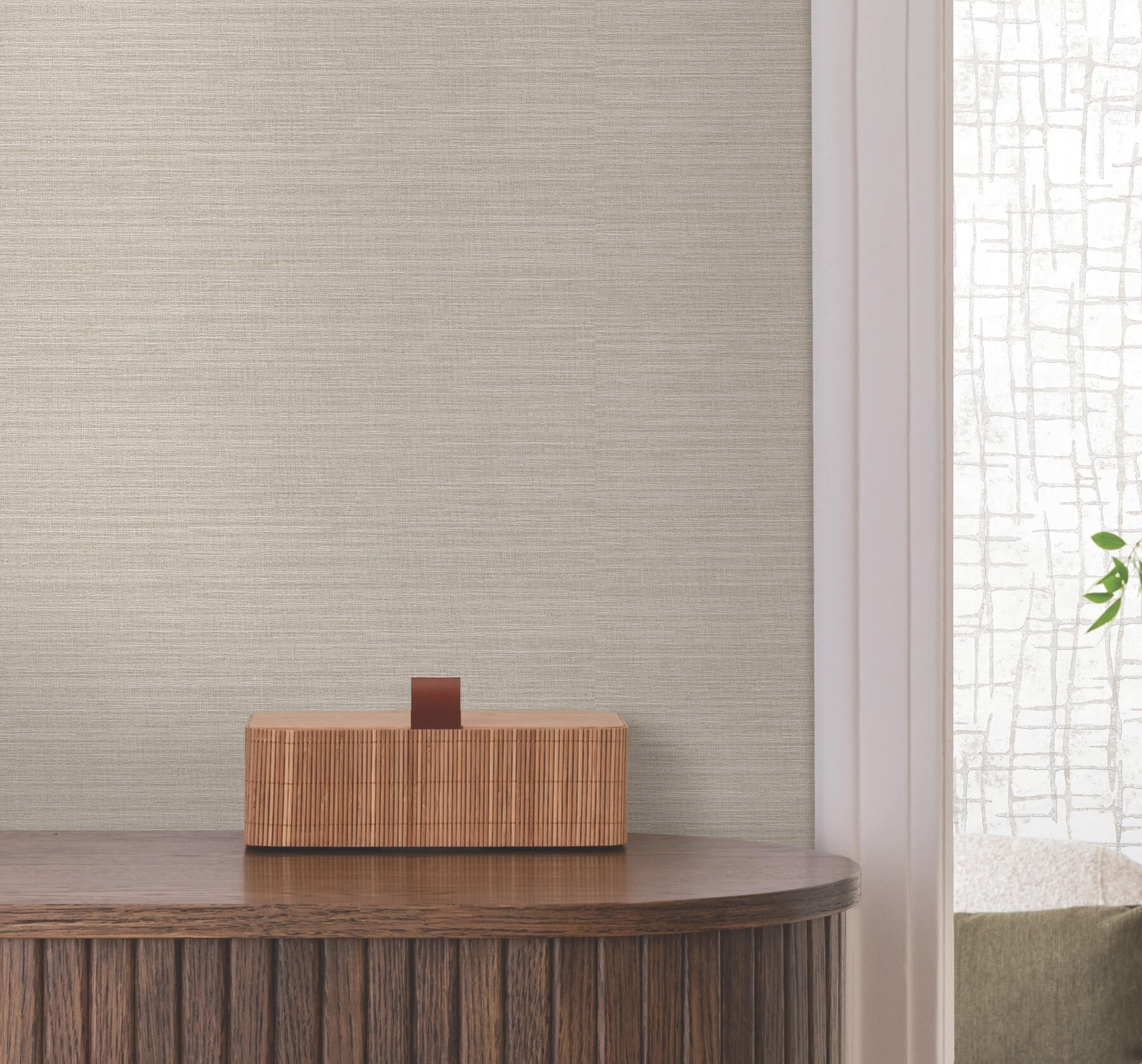 rhett-beige-striated-wallpaper-york-wallcoverings-4207-5427 - York Wallcoverings Papel pintado