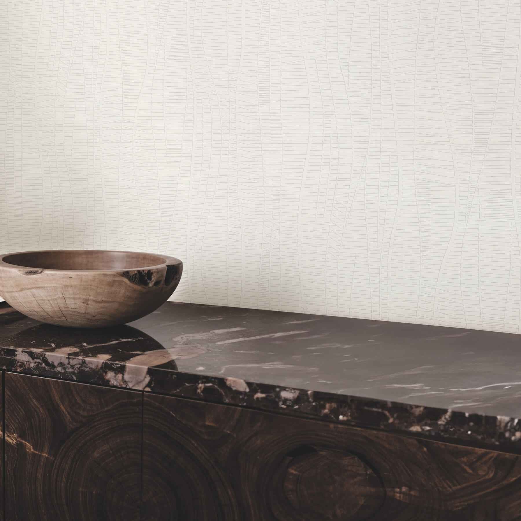 Amir White Embossed Wallpaper - York Wallcoverings - 4207-5442 - York Wallcoverings Wallpaper