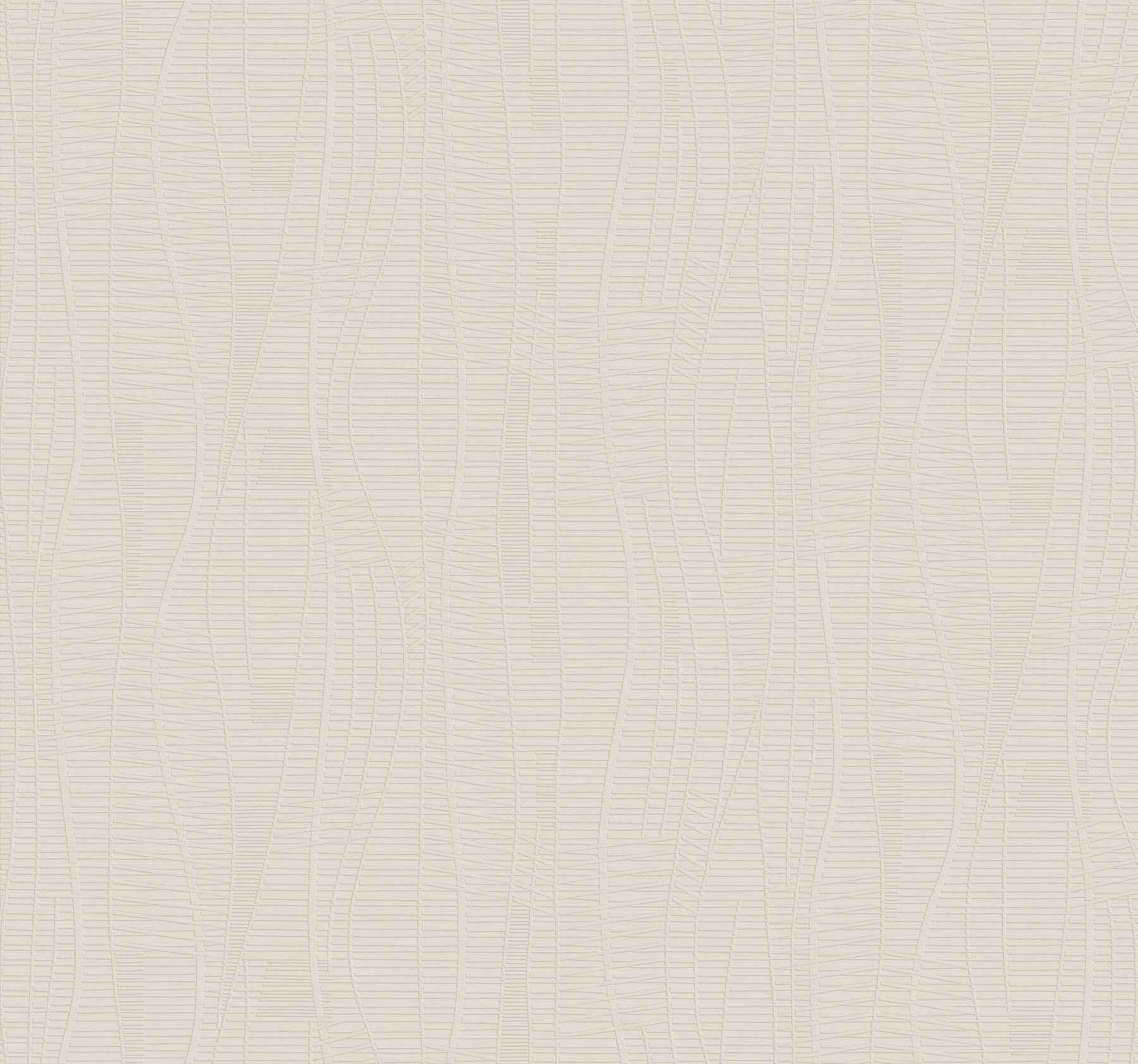 Amir Light Grey Embossed Wallpaper - York Wallcoverings - 4207-5444