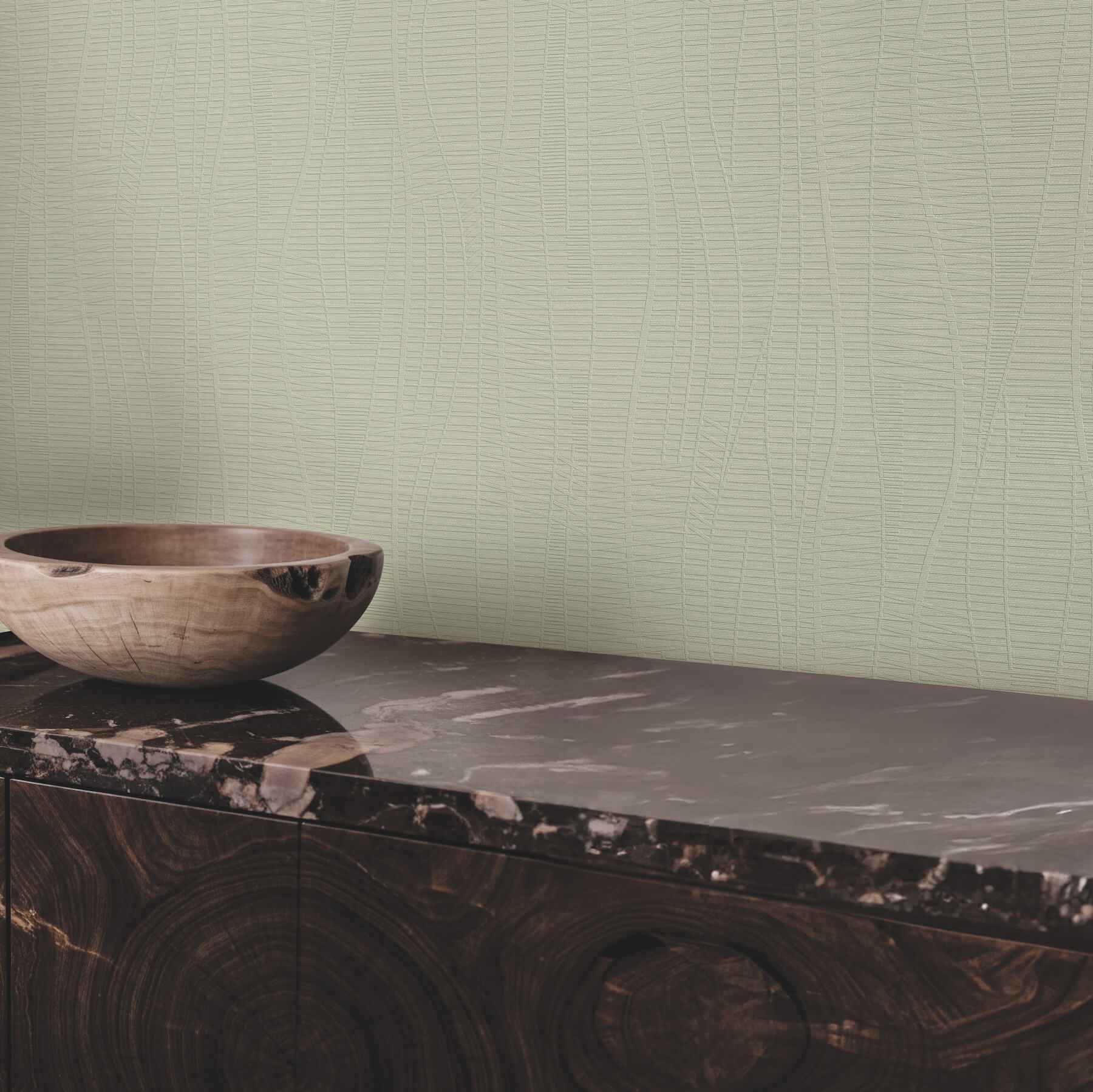 Amir Light Green Embossed Wallpaper - York Wallcoverings - 4207-5445 - York Wallcoverings Wallpaper